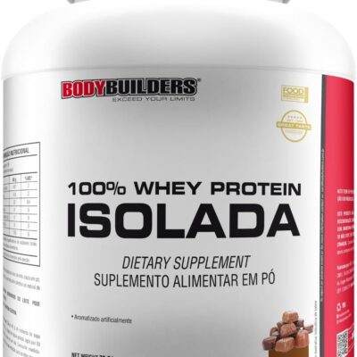 Whey Protein 100% Isolada Chocolate 2kg – Bodybuilders